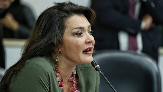 Margarita Restrepo celebró la decisión de la Fiscalía de descartar acceso carnal en caso de Alison Meléndez en Popayán. Foto: Colprensa