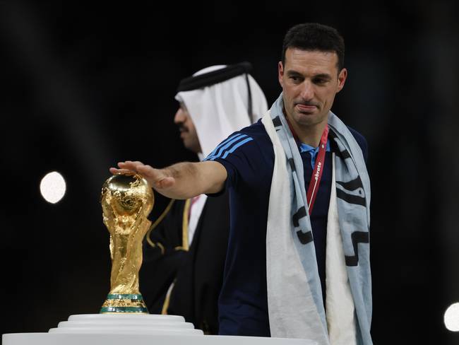 Lionel Scaloni. (Photo by Richard Sellers/Getty Images)