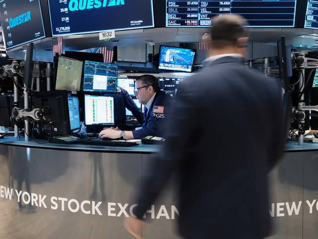 La apertura del mercado en la Bolsa de valores de Nueva York, el pasado 14 de junio de 2022. (Photo by Spencer Platt/Getty Images)
