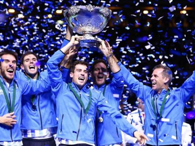 Argentina había intentado cuatro veces conseguir el título de Copa Davis, pero no había podido dar ese último punto en las finales. Foto: Reuters