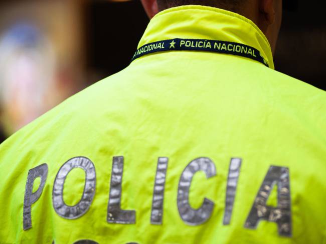 Chaqueta de Policía Nacional de Colombia (Getty Images)