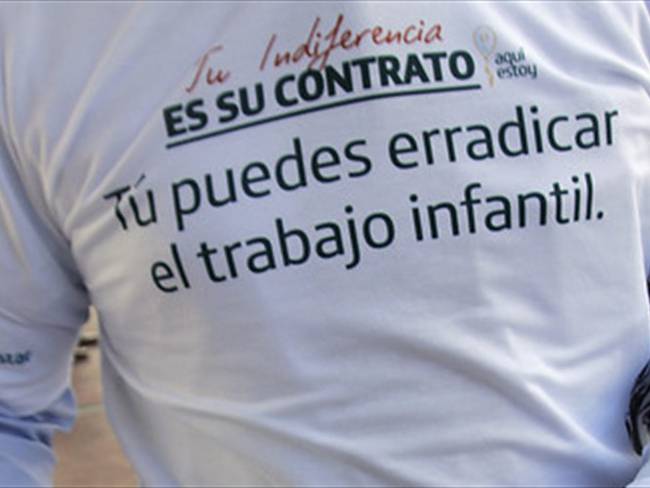 Se sigue trabajando en busca de erradicar el trabajo infantil en Colombia en el 2030. Foto: Colprensa