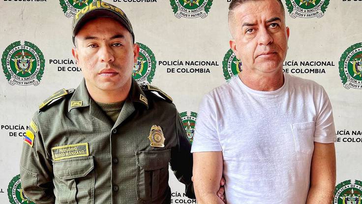 El implicado fue identificado como Carlos Duarte Marín. Crédito: Policía Popayán.