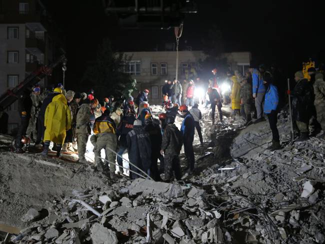 Terremoto en Turquía. Foto: Getty Images.