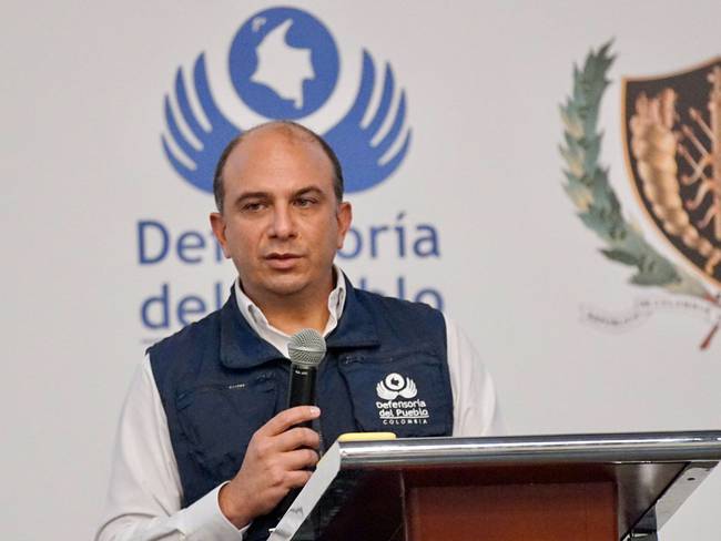 Defensor Nacional del Pueblo, Carlos Camargo. Crédito: Foto Defensoría del Pueblo.