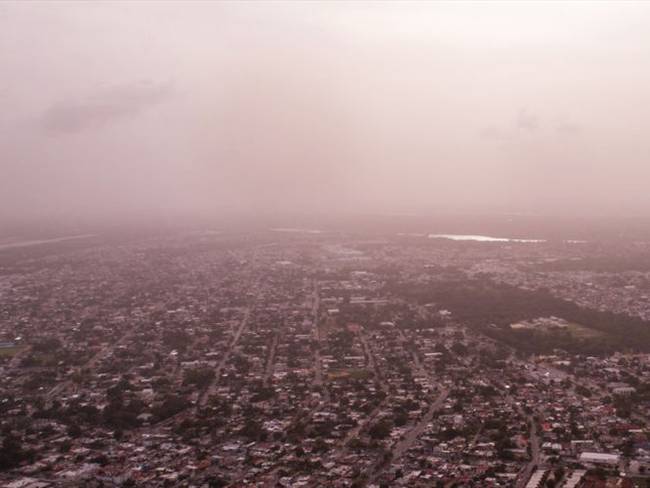 Las partículas de polvo provenientes del desierto del Sahara ya han llegado a México. Foto: Getty Images