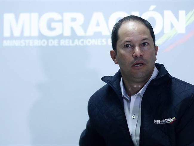 Juan Francisco Espinosa, director de Migración Colombia. Foto: Colprensa