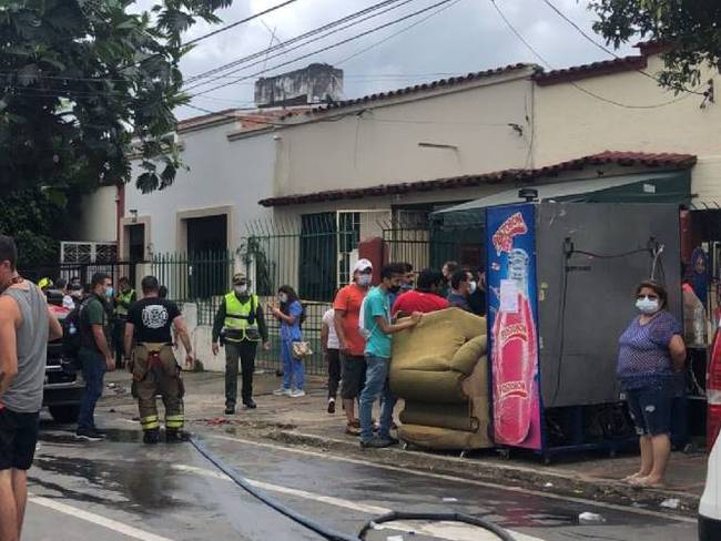 Incendio /bomberos Bucaramanga