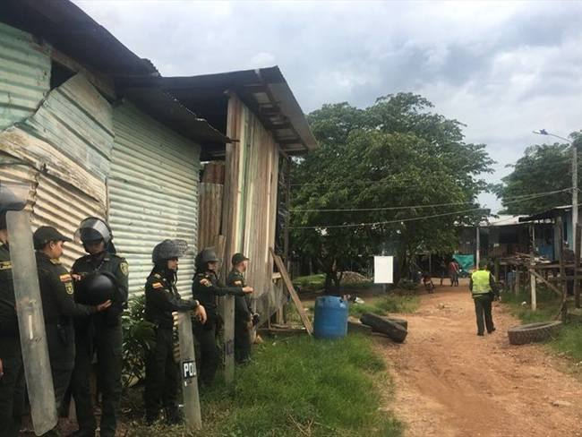Microtráfico en San José del Guaviare. Foto: Policía Nacional