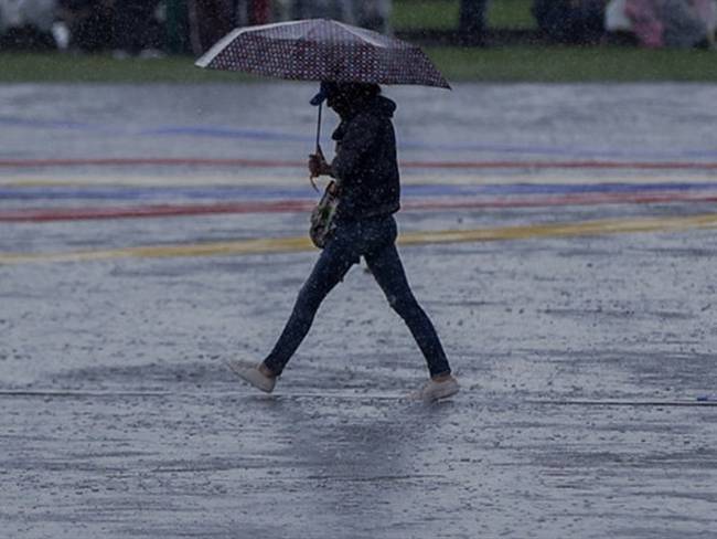 De septiembre a diciembre será la temporada más fuerte de lluvias en el país. Foto: Colprensa