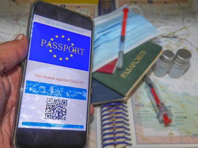 Pasaporte Covid de la Unión Europea. Foto: Getty Images