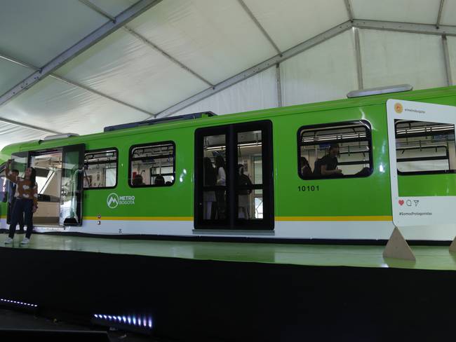 Metro de Bogotá, imagen de referencia. Foto: (Colprensa - Camila Díaz)