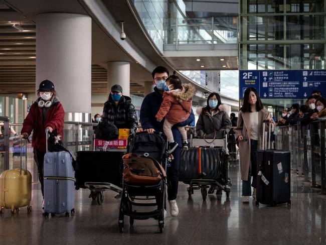 Aeropuerto en China. Foto: Getty Images.