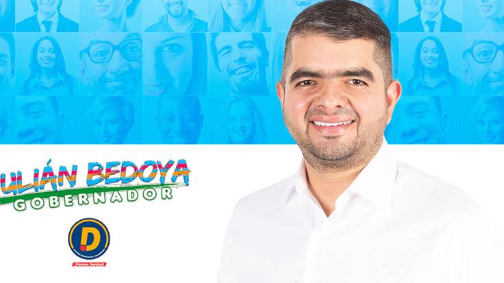 Julián Bedoya, candidato a la Gobernación de Antioquia 