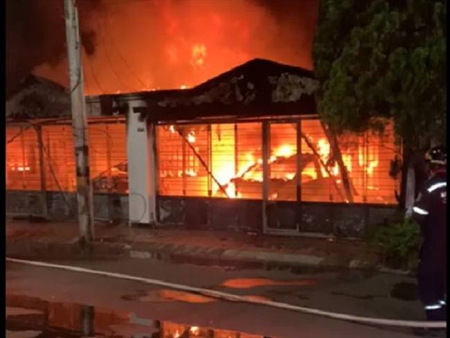 7 personas muertas y 6 heridas tras grave incendio en la ciudad de Cúcuta. Foto: Cortesía