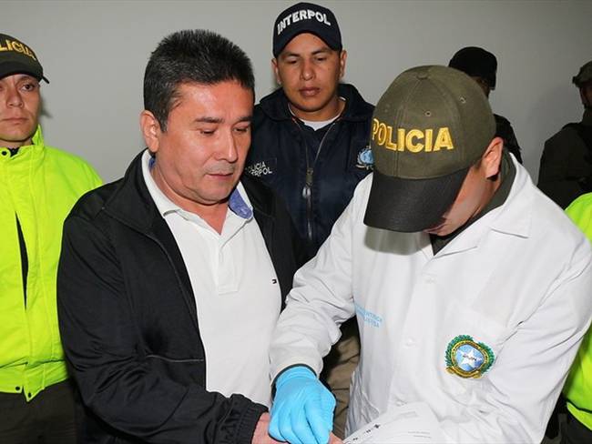 El esmeraldero Pedro Nel Rincón, alias Pedro Orejas, fue extraditado a los Estados Unidos. Foto: Colprensa