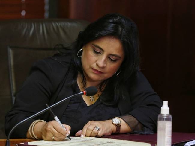 Niegan nulidad de elección de Magistrada de la Corte Constitucional Paola Meneses. Foto: Colprensa