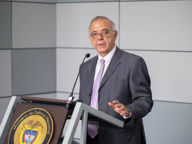 Ministro de la Defensa en Colombia, Iván Velásquez. Cortesía: MinDefensa