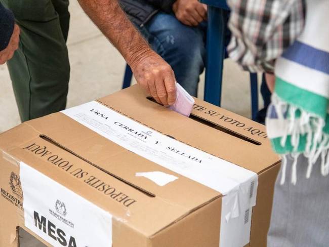 Siete municipios de Córdoba estarían en riesgo electoral, advierte la Defensoría del Pueblo. Foto: prensa Registraduría - referencia 