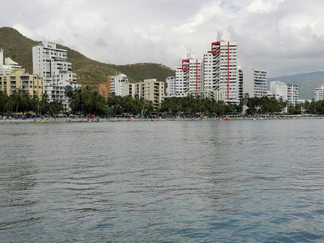 En playas más concurridas en Santa Marta no hay ambulancias para las emergencias. Foto: La W