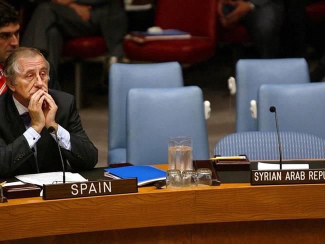 En el año 46 se podía tener una explicación a una guerra mundial, pero actualmente es algo antidemocrático: Inocencio Arias,  embajador de España ante la ONU . Foto: Getty Images