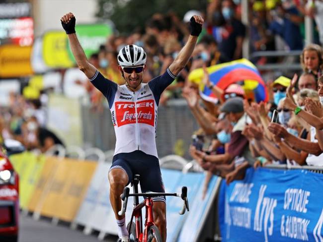 Bauke Mollema ganador de la 14 etapa del Tour de Francia 2021. Foto: Getty Images