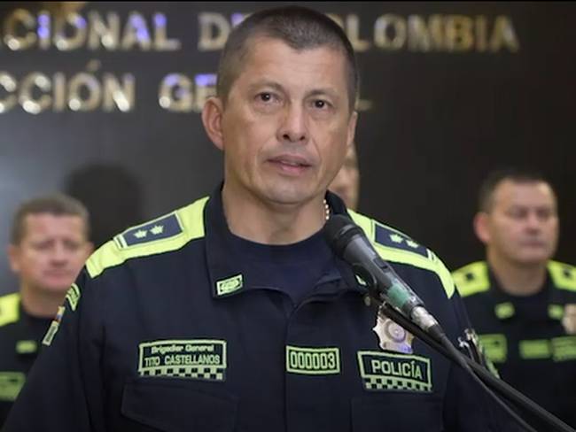 General Tito Castellanos. Foto: Cortesía Policía.