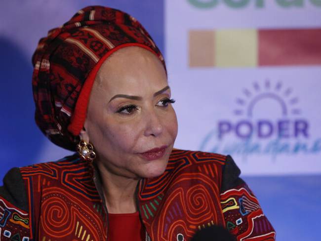 Senadora electa del Pacto Histórico, Piedad Córdoba. Foto: Colprensa