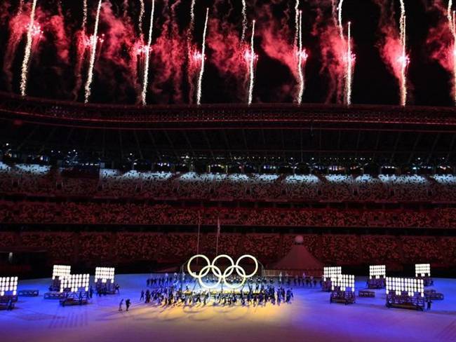 Inauguración de los Juegos Olímpicos de Tokio 2020. Foto: Getty Images