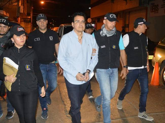 Ramsés Vargas fue capturado el pasado 25 de noviembre a las 7:30 de la noche en Cartagena. Foto: Policía Nacional