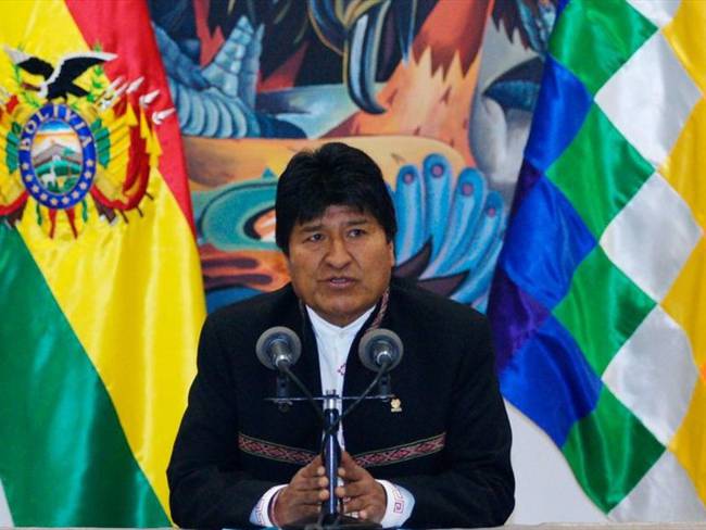 Evo Morales aterrizó en México