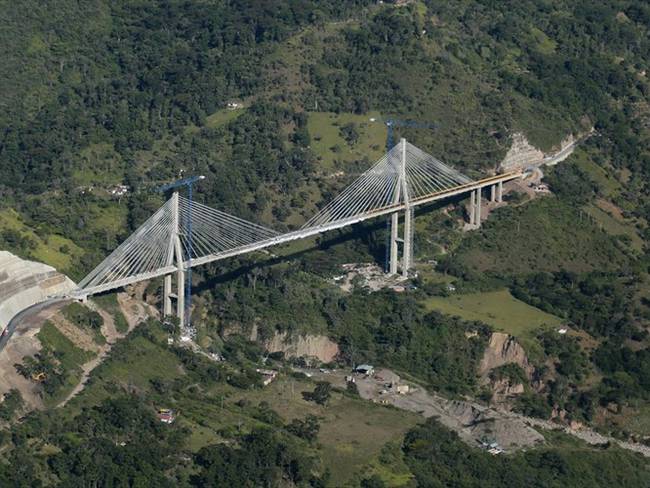 El 24 de enero se dará apertura oficial del puente Hisgaura, ubicado entre la vía Curos -  Málaga. Foto: Colprensa