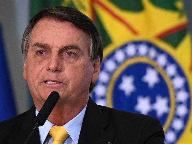 Amenazan con la segunda ola. Hay que enfrentarlo. Es la vida: Jair Bolsonaro. Foto: Getty Images