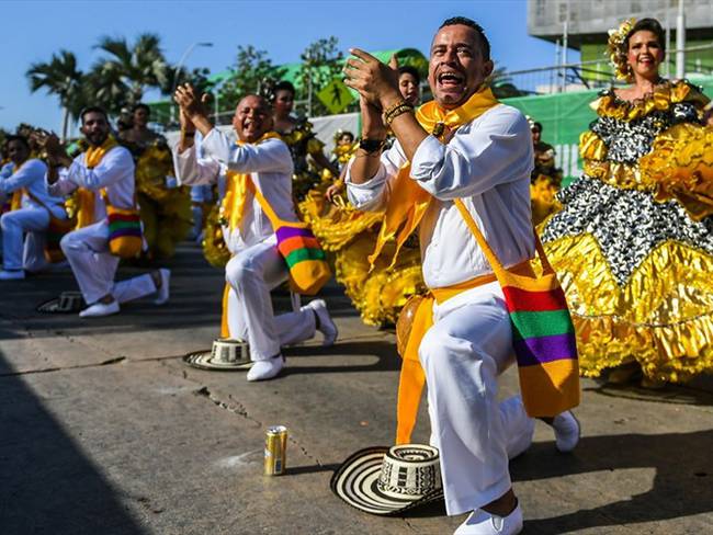 Este 7 de noviembre, el Carnaval de Barranquilla cumple quince años de ser declarado por la Unesco como Obra Maestra del Patrimonio Oral e Inmaterial de la Humanidad. Foto: Getty Images
