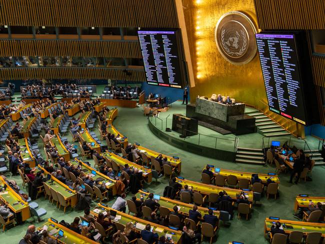 Asamblea General de las Naciones Unidas. Foto: EFE/A´ngel Colmenares