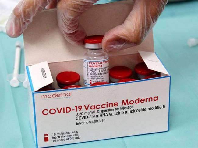 Llegaron 689.220 vacunas de Moderna contra el COVID-19. Foto: (Photo by Donato Fasano/Getty Images)