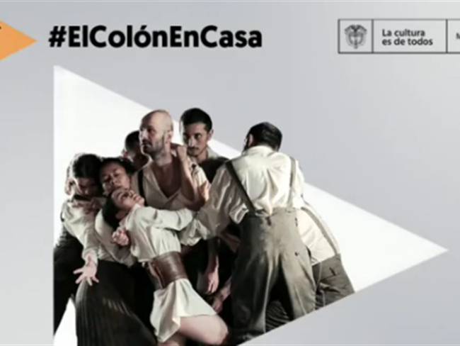 ‘El Colón en Casa’, teatro desde la comodidad de su hogar. Foto: Instagram: miteatrocolon