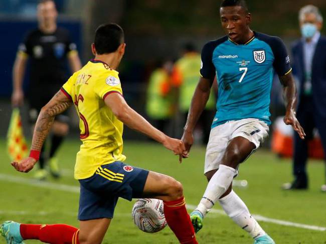 Selección Colombia vs Ecuador. Créditos: Getty Images