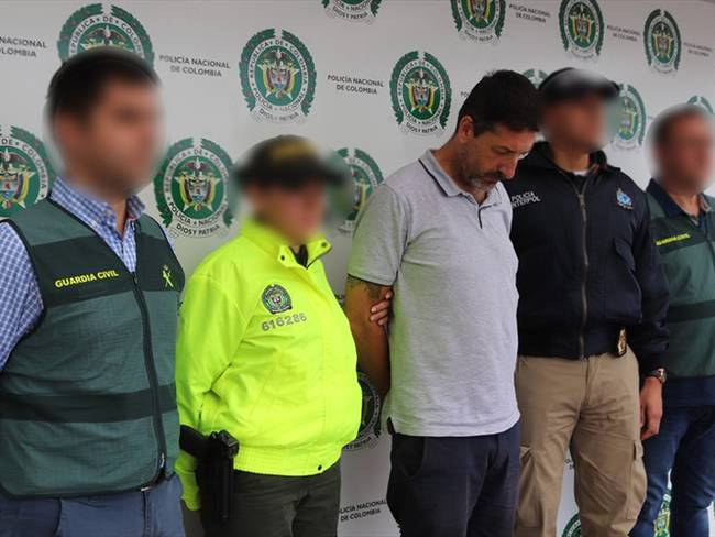 Carlos García Guzmán es señalado de ser cabecilla de una red internacional de lavado de activos y solicitado en extradición en su país por ese delito. Foto: Policía Nacional