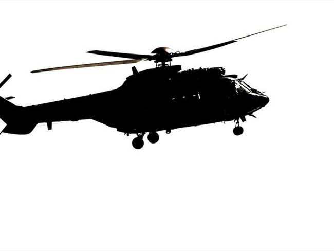 La Fuerza Aérea declaró en estado de incertidumbre el helicóptero Bell 412, de matrícula FAC 0006.. Foto: Getty Images