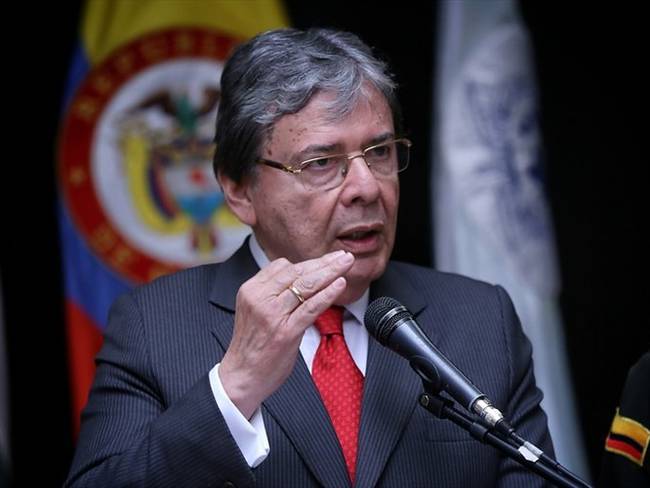 Ministro de la Defensa, Carlos Holmes Trujillo. Foto: Colprensa - Camila Díaz