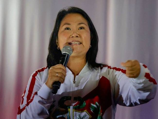 Keiko Fujimori anunció que reconocerá los resultados de las elecciones presidenciales peruanas. Foto: Getty Images