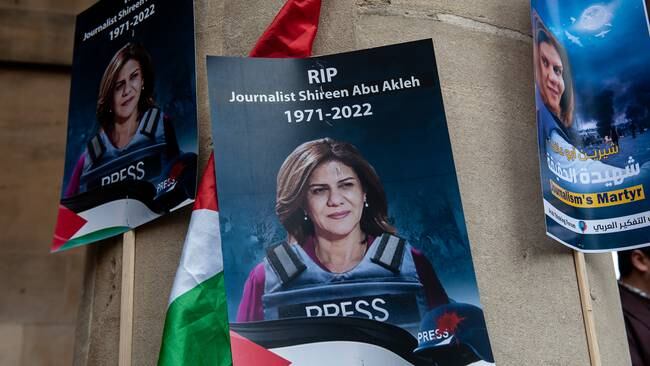 Periodista Shireen Abu Akleh /Getty Images