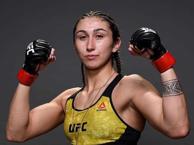 Sabina Mazo, peleadora profesional es #UnaMujerW. Foto: Getty Images