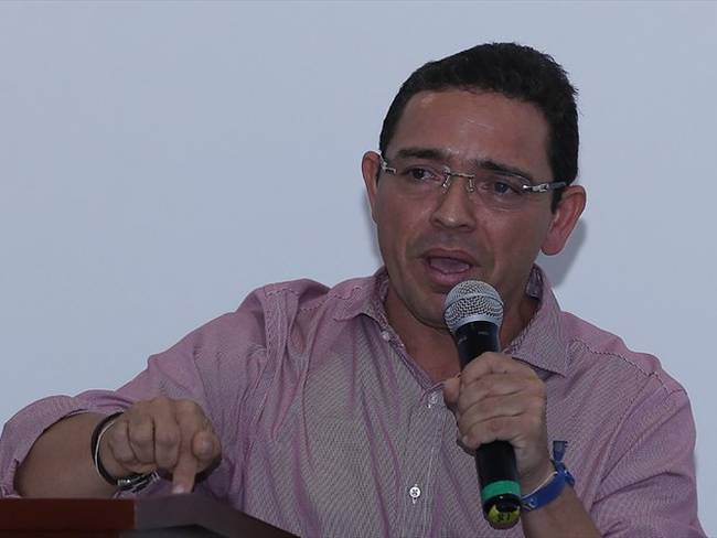 El alcalde de Santa Marta, Rafael Alejandro Martínez, fue suspendido por su presunta participación en política. Foto: Colprensa