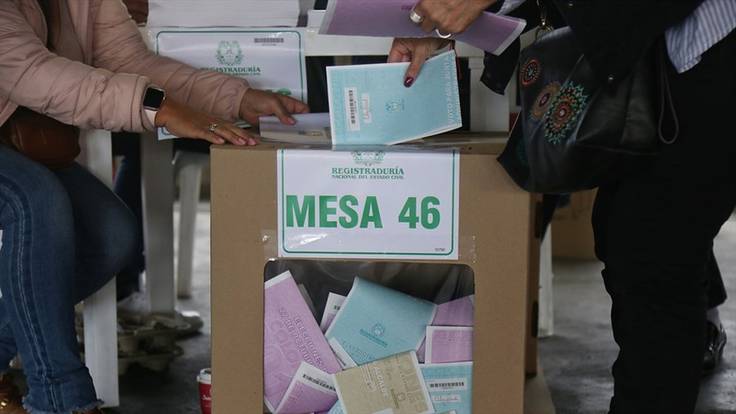 En elecciones atípicas realizadas en Duitama, Boyacá, David Ortega es elegido alcalde. Foto: Colprensa - Álvaro Tavera