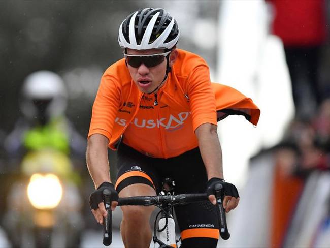 Lo más importante es que “Rigo” se recupere y nosotros seguiremos dando todo hasta el final: Sergio Higuita, ciclista colombiano. . Foto: Getty Images