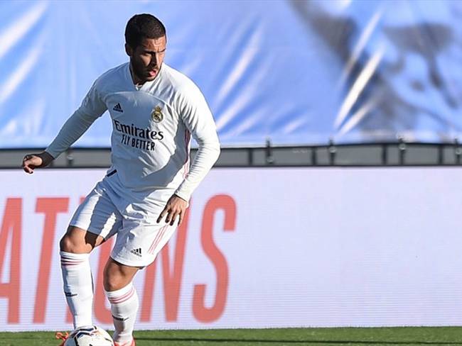 Eden Hazard se lesionó otra vez en el Real Madrid. Foto: Denis Doyle/Getty Images