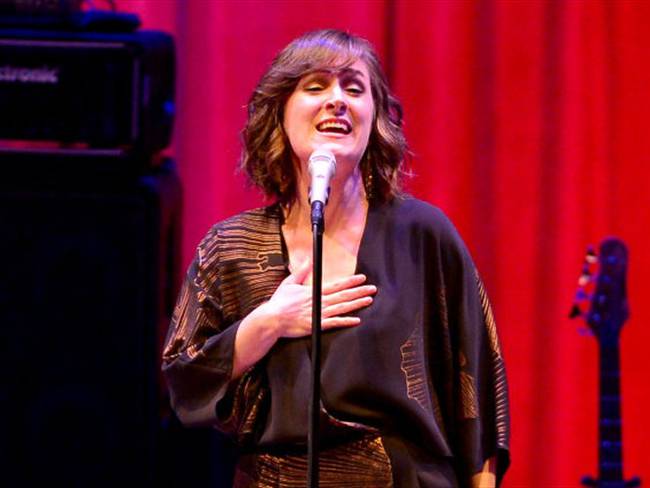 La cantante confesó que tardó aproximadamente cinco años en crear todo el álbum: Sara Gazarek. Foto: Getty Images