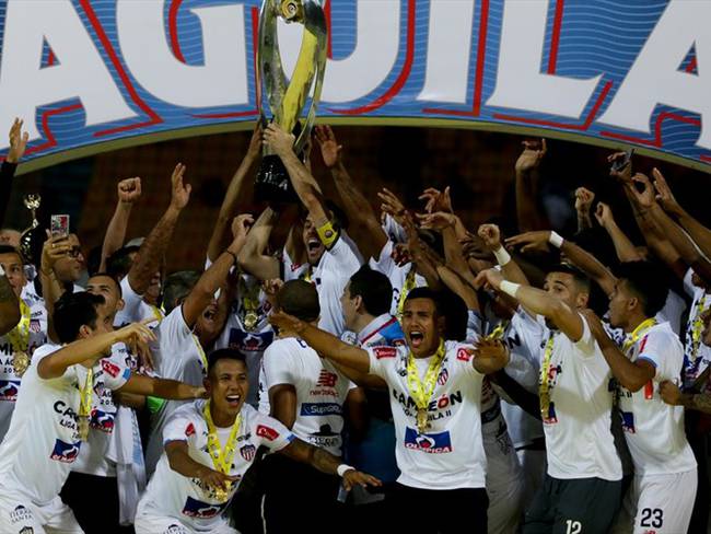 Junior, que es el actual campeón de la Liga Águila y subcampeón de la Copa Sudamericana, es el primer equipo colombiano que figura dentro del listado en el puesto 31.. Foto: Colprensa